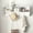 White, variant on White Wall Rack with Hooks and Storage for Entryway Neatness