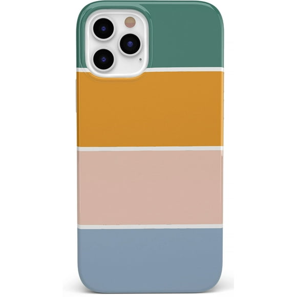 Casely iPhone 11 Pro Case | Paint The Town | Colorblock Stripes Case