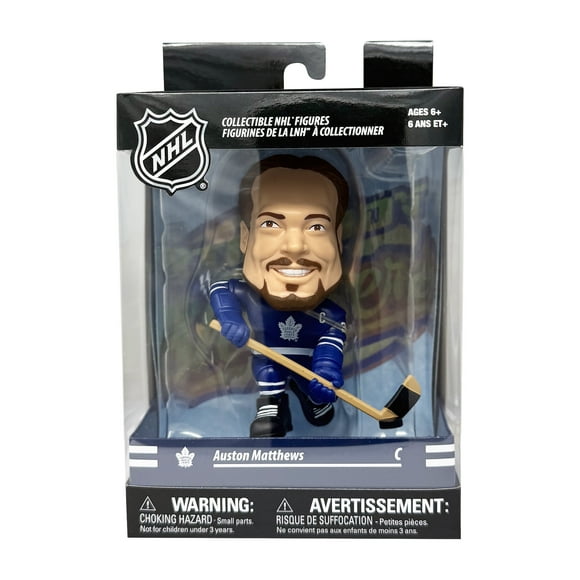 Party Animal Big Shot Shooter NHL Toronto Maple Leafs Auston Matthews figurine en vinyle (12 cm/4,75 po)