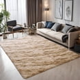 thumbnail image 2 of TWINNIS 4'x6'Area Rug Soft Fluffy Area Rugs for Living Room Bedroom Carpet,03-Khaki, 2 of 8