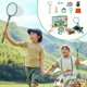 thumbnail image 1 of Ganfancp Tarro de Observación de Insectos Al Aire Libre para Niños Caja de Alimentación Multifuncional Telescopio Camping Aventura Ciencia y Educación Juguete Ofertas Del Día 1X Set de Pesca de Insec, 1 of 7