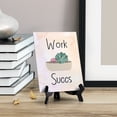 thumbnail image 3 of Work Succs Table or Counter Sign with Easel Stand, 6" x 8", 3 of 4