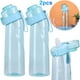 thumbnail image 1 of Botella Flavo 650 Ml Con Pajita para Reutilizable () Rojo Azul, 1 of 7