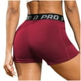 thumbnail image 4 of Royisotas Womens Shorts Pocket Summer Casual Shaping Compression Shorts Solid Color High Waisted Women Plus Size Shorts, 4 of 6