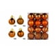 thumbnail image 5 of Bolas de Navidad Wosthever 24 UNIDS Redondas de Plástico Elegantes A Prueba de Agua Bronce, 5 of 6