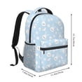 thumbnail image 2 of Fotbe Cute Bunny Mochila Casual con Estampado para Escuela, Viajes y Actividades al Aire Libre - Duradera, Ligera y Cómoda, 2 of 5