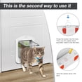 thumbnail image 4 of Puerta para gatos HIDROSIL para puerta con llaves magnéticas para collar, 4 of 4