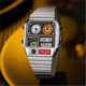 thumbnail image 4 of Digital Watch for Men with Temperature Stopwatch Silver, 4 of 5