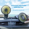 thumbnail image 1 of Mefallenssiah Car Universal Usb Fan, Car Fan Summer Outdoor Portable Fan, 1 of 9