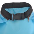 thumbnail image 3 of Portable Zippered Nylon Picnic Lunch Pouch Tote Insulated Cooler Bag Handbag Storage Bag (Sky-blue), 3 of 4
