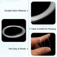 thumbnail image 3 of Uxcell 4 Pcs Clear Fishing Line Wire 460ft Nylon Fishing Bracelet String 0.5mm Monofilament Invisible Cord String for Hanging Balloon Decorations Crafts Jewelry Beading Making Sewing, 3 of 5
