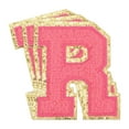 thumbnail image 1 of Uxcell Chenille Letter x Patches Large Size 3.15"x2.76" 3PCS(Hot Pink) Shape R, 1 of 7