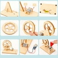 thumbnail image 3 of Handheld Crank Generator Power Kits Hand Crank Generator DIY Science Experiment Kits Education Science Kits for Student, 3 of 7
