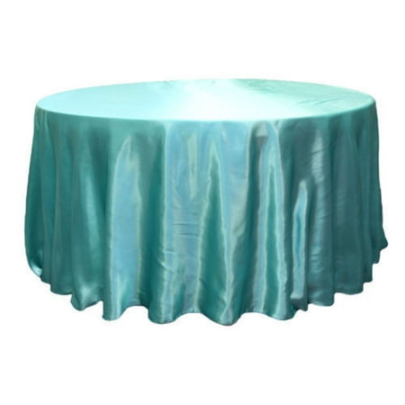

20 Pack 132 Inch round Satin Tablecloth 21 COLORS Table Cover Wedding Banquet