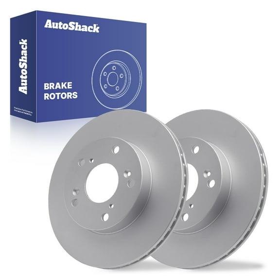 AutoShack Front Brake Rotors | Replacement For 2012-2015 Honda Civic 2013-2015 Acura ILX 1.5L 1.8L FWD | Coated | 2-PC Set | ArmorStop