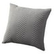 thumbnail image 2 of Funda de Almohada Plisada de Terciopelo Liso | Funda de Cojín Acolchada de 45 X 45 Cm para Sofá, Cabecero y Soporte Lumbar | Terciopelo Pv Suave con Cremallera Oculta para Decoración Del Hogar y La O, 2 of 7