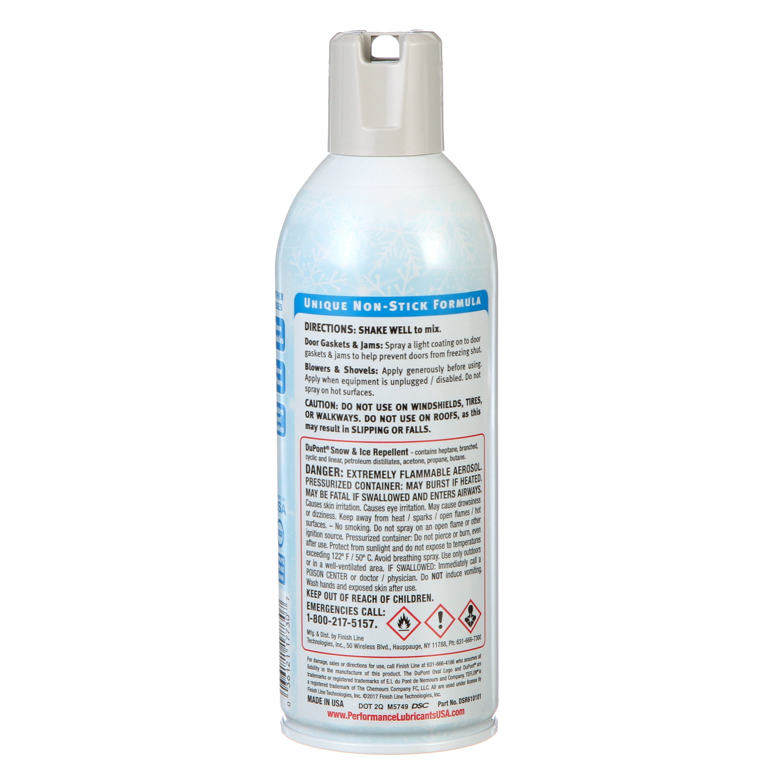  DuPont Teflon Snow and Ice Repellant, 10-Ounce & Non
