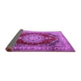 thumbnail image 2 of Ahgly Company Indoor Round Medallion Purple Traditional Area Rugs, 8' Round, 2 of 4
