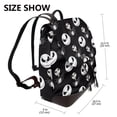 thumbnail image 2 of Goofa The Nightmare Before Christmas Pattern Leather Backpack Purse for Women Fashion Multipurpose Design Handbag Ladies Shoulder Bags Travel Backpack, 2 of 4
