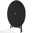 thumbnail image 5 of Crosley Furniture Palm Harbor Round Folding Outdoor Dining Table with Umbrella Hole for Outside Patio, 5 of 8