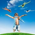 thumbnail image 7 of 4 Pack Airplane Toys, 17.5" Large Throwing Foam Gliders, 2 Flight Mode, Birthday Gifts for Boys and Girls Aged 3 4 5 6 7 8 9 10 11 12+, Outdoor Sport Game Toys, 7 of 7