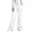 Z White, variant on Kvture Women's Cargo Pants Casual Straight Wide Leg Work Pants Elastic Waisted Lightweight Loose Hiking Pant with Pockets Army Green Pant L