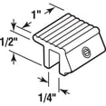 thumbnail image 2 of 1/4 in. x 1 in. Diecast Construction Mill Finish Window Lock w/Allen Head Screw, 2 of 2