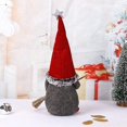 thumbnail image 4 of Divertido Gnomo De Jardín, Papá Noel De Pie Con Escoba, Decoración De Navidad De Gnomo, Figura De Gnomo, Lindo, Dibujos Animados, Elfo Enano, Decoración De Interiores, Fiesta Navideña, 4 of 5
