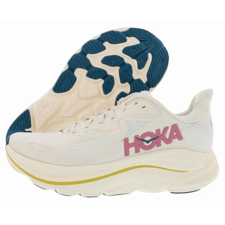 Hoka One One Clifton 10 Womens Shoes Size 9, Color: Birch/Alabaster