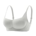 thumbnail image 2 of SOOMLON Balconette Bras for Women Wireless Pushup Brassiere Adjustable Strap Molded Bralette Breathable Everyday Bras, 2 of 5
