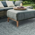thumbnail image 5 of BNM Indoor/ Outdoor Multihued Rug, 4' x 6', Lagoon Breeze- White, 5 of 7