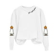 thumbnail image 5 of Godom Halloween Sweatshirts for Women Pumpkin Graphic Long Sleeve Tops Fall Winter Clothes Crewneck Cozy Outfits Pullover Fashion, 5 of 5