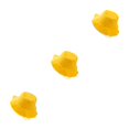 thumbnail image 4 of Baohd Bucket Hat Trendy Sun Protection For Outdoor Activities M Easy To Wear brilliant yellow 3Set, 4 of 6