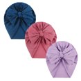 thumbnail image 1 of Aayomet Knotted Toddler Solid Accessories Bow 3PCS Kids Baby Hat Headwear Girls Baby Care Preemie Hats Boy,One Size, 1 of 4