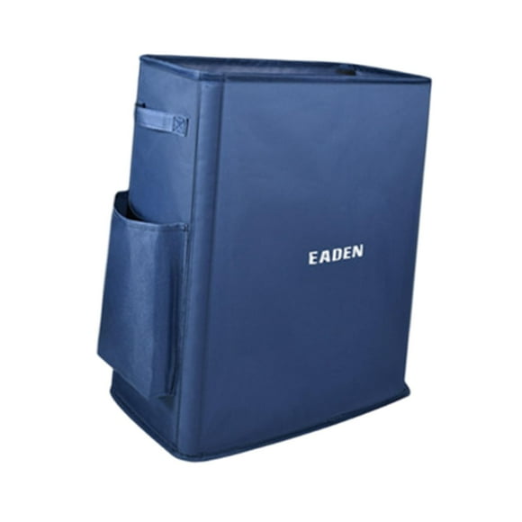 Cesta de almacenamiento de Canasta de lavandería con mango Organizador de productos de productos de acondicionamiento de fitness Organizador de Azul y l