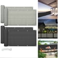 thumbnail image 1 of Anti-UV Striped Balcony Sun Shade Net Outdoor Garden Canopy Fence Shelter Privacy Covergray0.9X6M He Qiyong unisex, 1 of 1