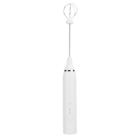 

Handheld Practical Durable Milk Frother Easy To Switch Easy To Chef For Kitchen Baking Home White