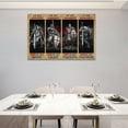 thumbnail image 2 of Armor of God Wall Art Warrior Knight Pictures Wall Decor Christian Warrior Canvas Prints Inspirational Quotes Painting Modern Artwork Posters, 2 of 3