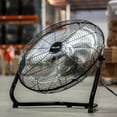 thumbnail image 4 of Newair 18" High-Velocity Industrial Floor Fan, Heavy Duty Metal Fan, Adjustable Tilt and 3 Speeds up to 4012 CFM, Rotatory Switch, 4 of 12