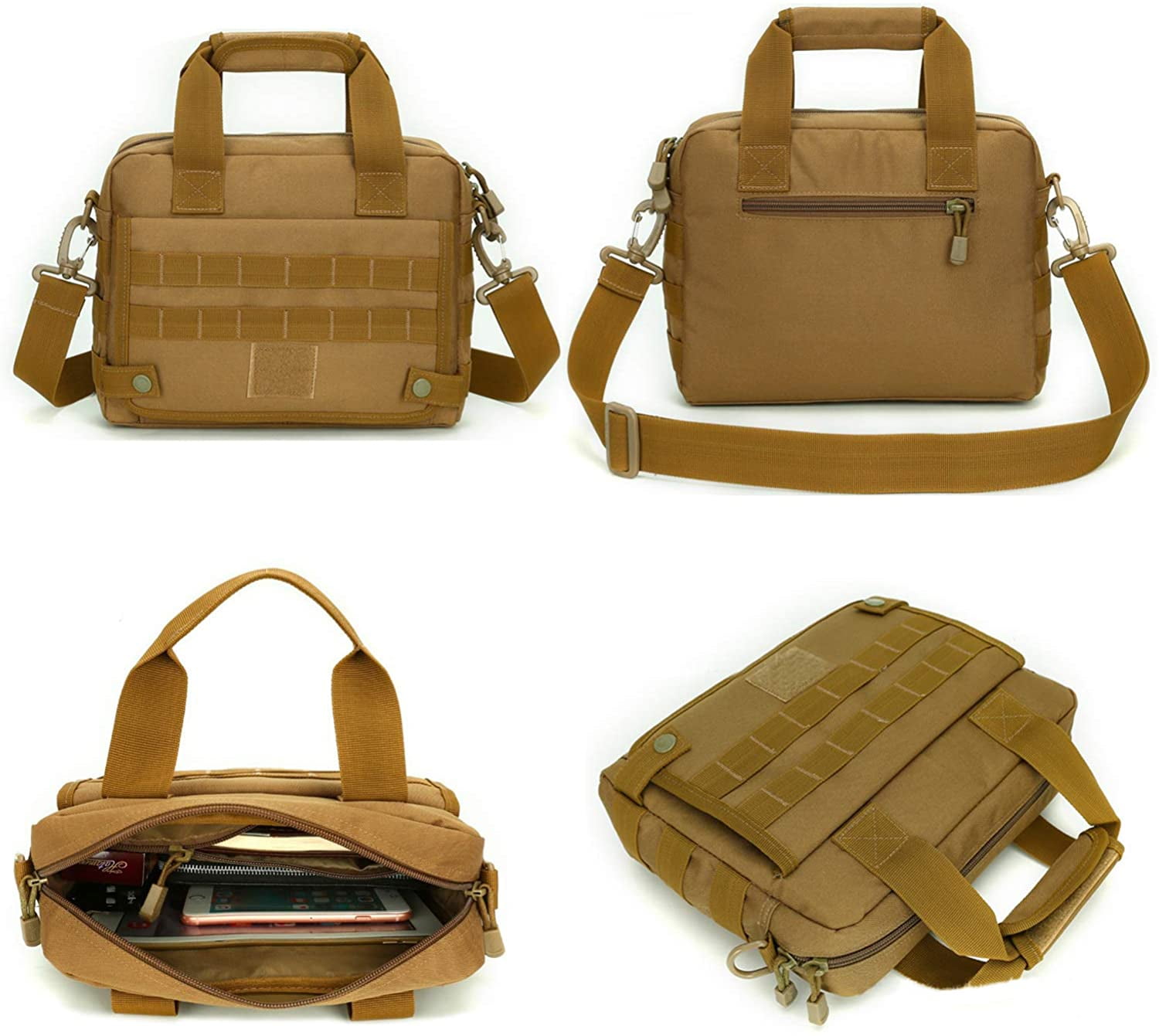 tactical briefcase bolsa