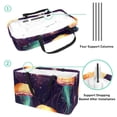 thumbnail image 4 of Jellyfish Reusable Foldable Oxford Cloth Grocery Storage Bag Laundry Bag Toy Basket Large Capacity Bag, 4 of 7