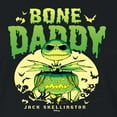 thumbnail image 3 of Disney - The Nightmare Before Christmas - Bone Daddy - Juniors Cropped Cotton Blend T-Shirt, 3 of 5