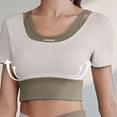 thumbnail image 5 of WRKEKC Two Piece Sets for Women Anti Exposure Sports Skirt Set Yoga Training Fitness Set for Workout and Exercise, 5 of 6