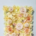 thumbnail image 3 of flower panel Panel Silk Flowers for Wedding , Bridal Champagne, 3 of 4