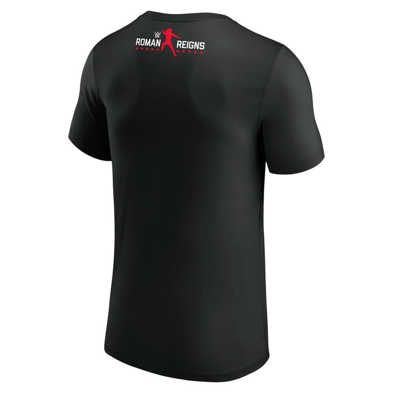 Men's Black Roman Reigns OTC 1 T-Shirt - Walmart.com