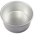 thumbnail image 1 of Round Cake Pans,4/6/7/8/9/10/12 Inch Aluminum Alloy Round Baking Pans One-Piece Molding & Deep Side Bakeware Cake Pan Cake Mold(4inch), 1 of 7