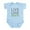 Sky Blue, variant on CafePress - Live Love Skate Infant Bodysuit - Baby Light Bodysuit, Size Newborn - 24 Months
