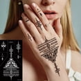 thumbnail image 5 of Kit de tatuaje temporal XMASIR de 16 hojas con plantillas para mujer, 5 of 5