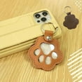 thumbnail image 3 of Dog Hair Keychain,New Cute Pet Hair Keepsake Keychain,Creative Cat and Dog Hair Collector Holder,Leather Keychains (4PC-1), 3 of 7