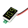 thumbnail image 3 of Mini voltímetro digital-5 piezas LED verde tubo digital Mini voltímetro DC 2,4 V-30 V 0,36 pulgadas probador de voltaje de dos cables, 3 of 8